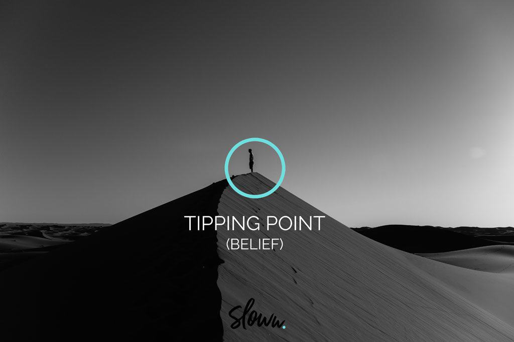 Sloww Downshifting Slow Living Tipping Point Belief