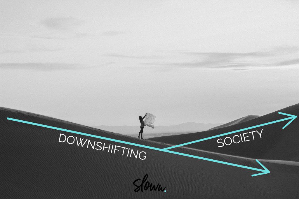 Sloww Downshifting Slow Living vs Society